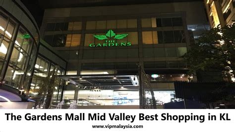 The Gardens Mall Mid Valley Best Shopping in KL.